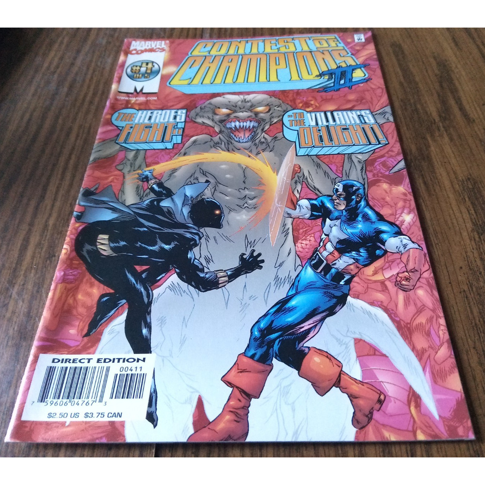 Contest Of Champions II #4 (November 1999 Marvel Comics)